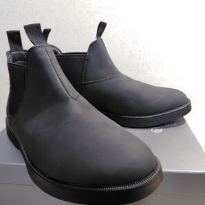 ☆新品☆ ACTIVE BIZ (アクティブ ビズ)耐水サイドゴア ブーツ ブラック 27.5cm (幅広4E)