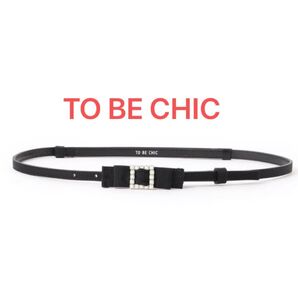 TO BE CHICリボンアジャストベルト新品未使用