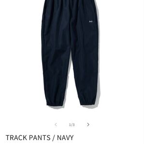 ACY エーシー TRACK PANTS トラックパンツ ネイビー セットアップ MIN-NANO ミンナノ ナイロンパンツ