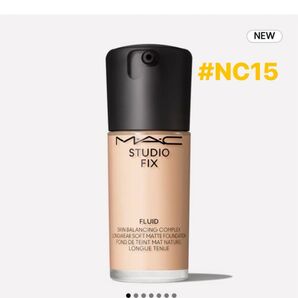 MAC STUDIO FIX FLUID SPF25/PA++ 30ML ファンデーション#NC15