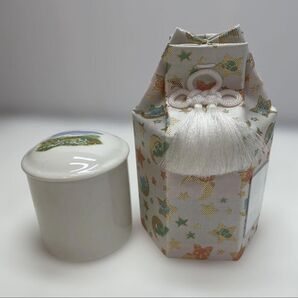 ペット骨壺 骨壺袋 セット 白絵入り お手元供養 ペット 分骨 メモリアル 猫