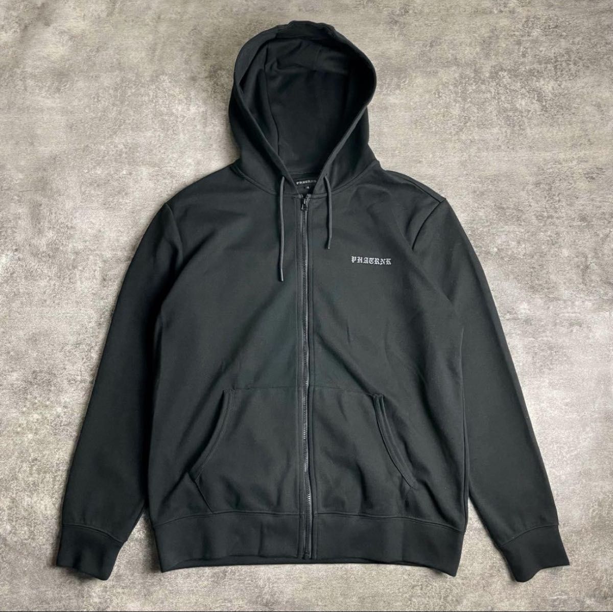 ファットランク phatrnk パーカー ブラック M ラインストーン キラキラ