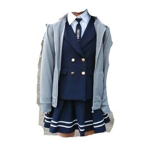 制服風セットアップ ネイビー