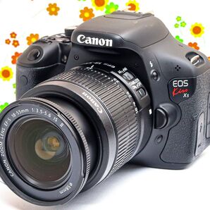 美品 Canon Kiss X5☆スマホ転送!☆自撮り可能☆人気の一眼レフ♪