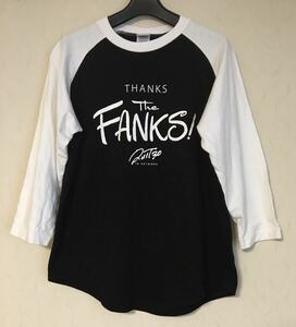 [ including carriage ]* used * condition comparatively good *TM NETWORK QUIT30*THANKS the FANKS*la gran T-shirt *7 minute sleeve *M size * Tour goods ** laundry settled 