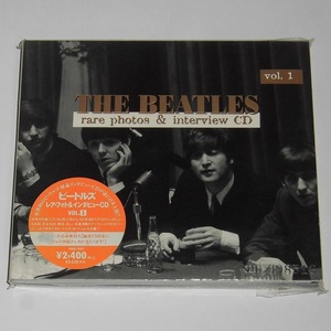 国内盤CD★ザ・ビートルズ「レア・フォト＆インタビュー Vol.1」THE BEATLES