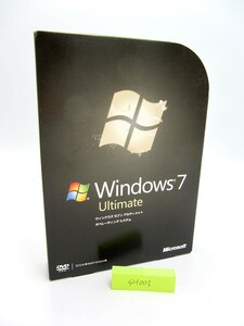 Microsoft Windows 7 Ultimate 正規版 日本語版 32bit 64bit レア 4988648672673 ライセンスあり SH003