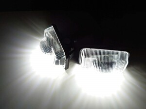 激白光 ! 交換式 ! ダイハツ LED ナンバー灯 ライセンス ランプ ムーブ LA150S LA160S ムーブカスタム カスタムX カスタムRS Xターボ