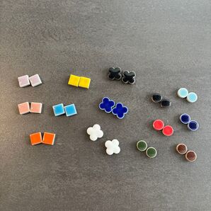 ミニタイル カラフルタイル 28個