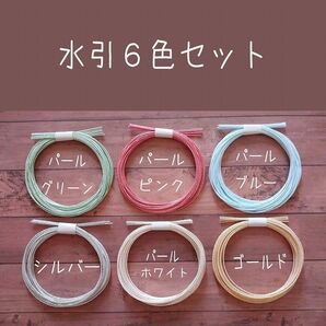 水引 6色セット 6束