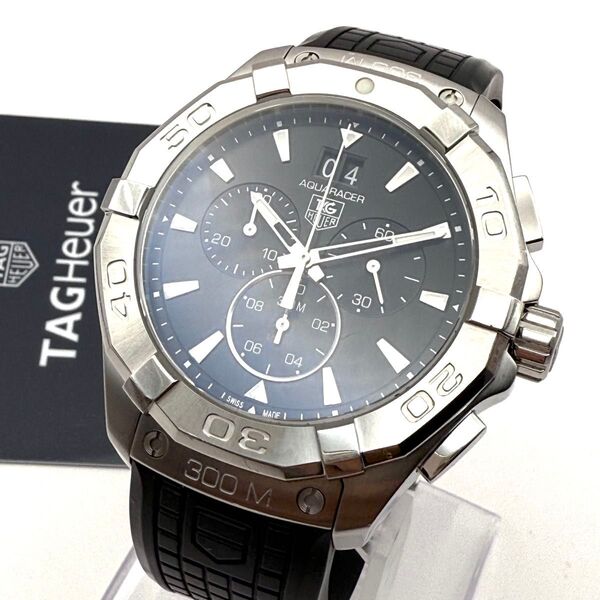 A043 TAG Heuer タグ・ホイヤー アクアレーサー クロノグラフ クォーツ 腕時計