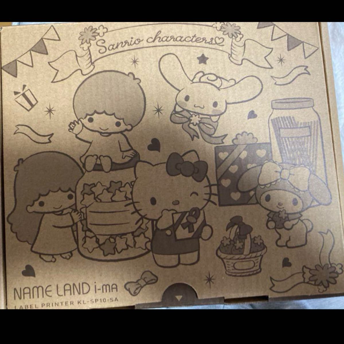 サンリオ　ネームランド　テープライター　テプラ　ラベルプリンター　ネームプリンター　ネームシール　お名前シール