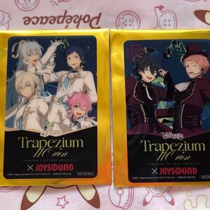 【124】あんさんぶるスターズ あんスタ オリジナルクリアトレカ クリアカード JOYSOUND 特典 Valkyrie、fine