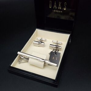 極美品 DAKS ダックス カフス ネクタイピンセット ビジネス