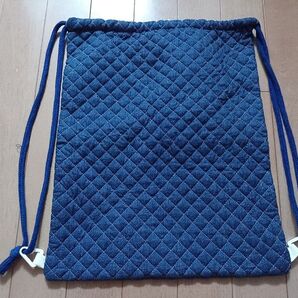 ナップサック 体操服入れ 巾着袋 ブルー系