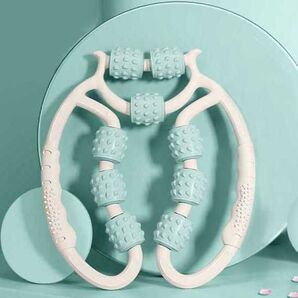 フォームローラー グリーン マッサージローラー むくみ 美脚 筋膜リリース ふくらはぎ 脚やせ 肩こり 緑