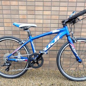 3連休限定値下げ【フルカスタム】FUJI ACE 20 フジ エース 20 ジュニアロードバイク ブルー SORA クラリス