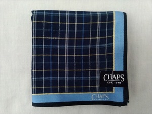 【正規品】CHAPS ／ チャップス ハンカチ ネイビー dyh-7157