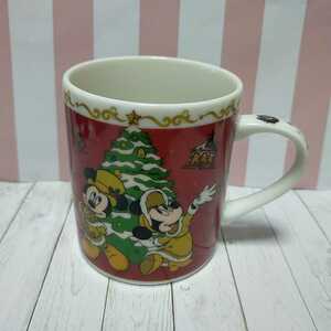 ディズニーランド★クリスマス2001★ミッキー&ミニー★マグカップ