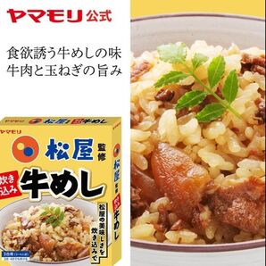 ヤマモリ 松屋監修 炊き込み 牛めし 2個