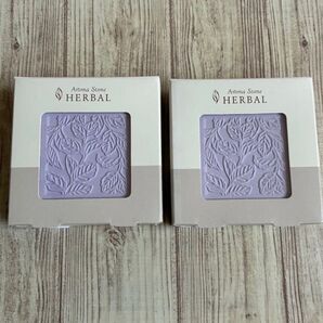 【2個】 生活の木 アロマストーン ハーバル カラー:パープル
