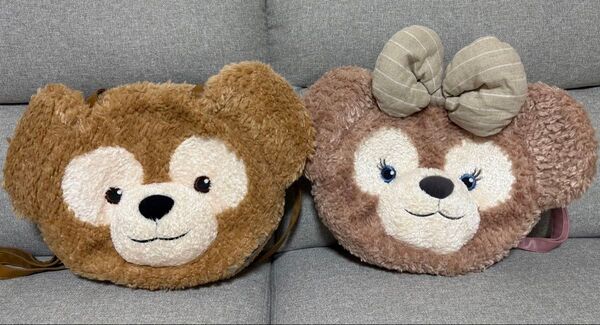 ダッフィー シェリーメイ リュック フェイス フェイスバッグ ショルダーバッグ 3Way バッグ 廃盤 ディズニー TDS