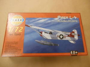 〔全国一律送料290円込〕1/72 SMER アメリカ パイパー L-4 水上機仕様