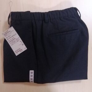 イージーテーパードパンツ M 黒 無印良品