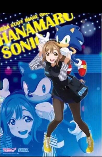 【送料込み】SEGA サンシャイン B1ポスター花丸&ソニック&花丸2点セット