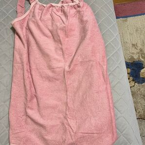 バスローブ ピンク