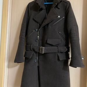 moon age devilment ムーンエイジデビルメント 清春 ライダースウールコート コート ヘビーメルトン 2way