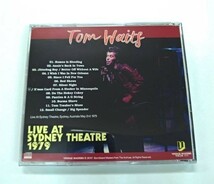 TOM WAITS ◆ トム・ウェイツ - LIVE AT SYDNEY THEATRE 1979 [1CD]_画像2