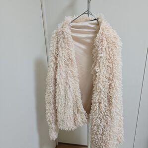 LIP SERVICE リップサービス フリース モコモコ カーディガン 469