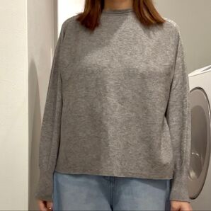 PUAL CE CIN ピュアルセシン ニット ブラウン グレー