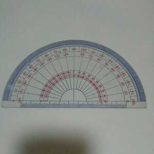 製図用　分度器　15センチ半円　　文具　　オフィス用品　筆記用品