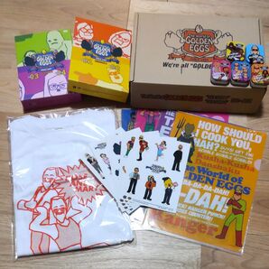 The World of GOLDEN EGGS DVD-BOX Tシャツ ステッカーなど 非売品多数 ゴールデンエッグス