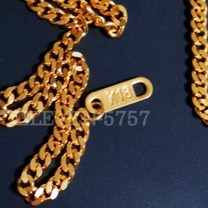 18金 喜平 ネックレス k18 18K 加工 高品質 メンズ ゴールド 刻印入り 4
