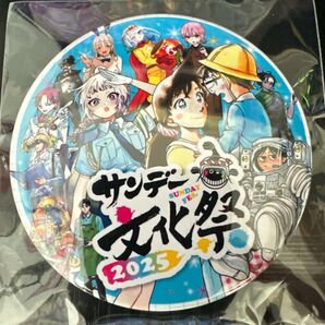 【新品】サンデー文化祭2025 会場限定 缶バッジ スタンプラリー 特典 コナン