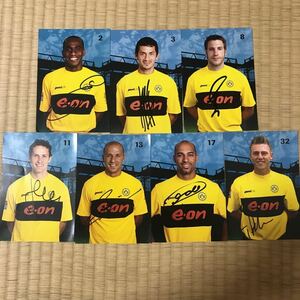  Dortmund 2002/03 with autograph Club card 7 pieces set!f links hell lihitete Bundesliga 