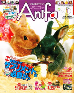 Anifa (アニファ)　2009年１月号　動物　サプリメント 【雑誌】