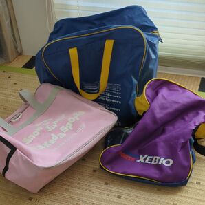 スキーブーツケース 3点セット ピンク ブルー パープル スノーボード