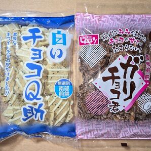 しんぼり 南部煎餅 白いチョコQ助 ガリチョコ君 チョコ 2袋セット