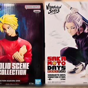 SAKAMOTO DAYS サカモトデイズ/朝倉シン・楽/フィギュア/2体セット/未開封