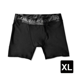 運動能力を高めるトレーニング用 ショートスパッツ(黒XL) 【サムライムーブギア】 男女兼用 リライブシャツ +αの機能