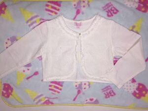 ma The way zmother ways bolero cardigan size 110 white 