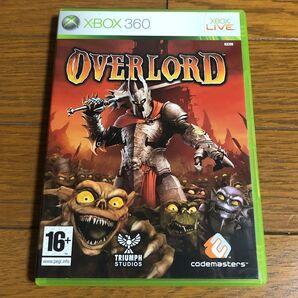 盤面傷無 XBOX360 オーバーロード Overlord 海外版 EU版