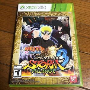DLC全部入り 北米版 XBOX360 naruto ultimate ninja storm 3 full burst