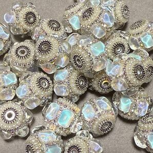 カスタムキラキラインドビーズ