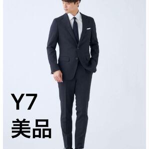 スーツセレクト スーツ 秋冬モデル ネイビー Y7サイズ 美品