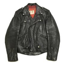 60's Mid Lewis Leathers Thunderbolt Riders Jacket ビンテージ ルイスレザー サンダーボルト サイクロン赤羽 Lewis Leathers写真集本掲載_画像1